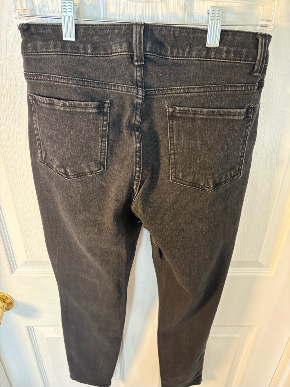 Time and Tru Black Petite High-Rise Skinny Jeans - Picture 4 of 6
